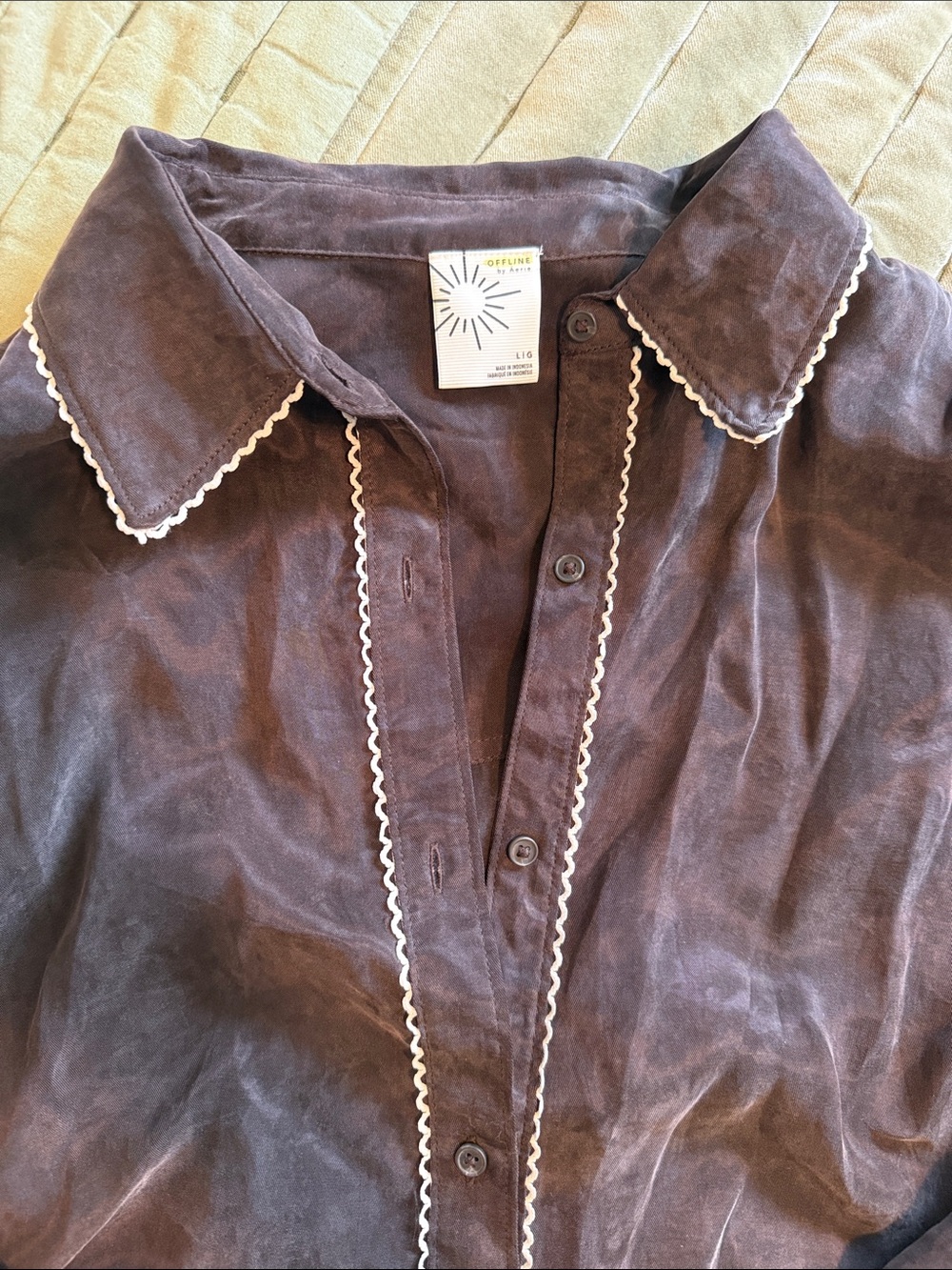 OFFLINE By Aerie You're So Smooth
Button Up Shirt - Picture 3 of 7